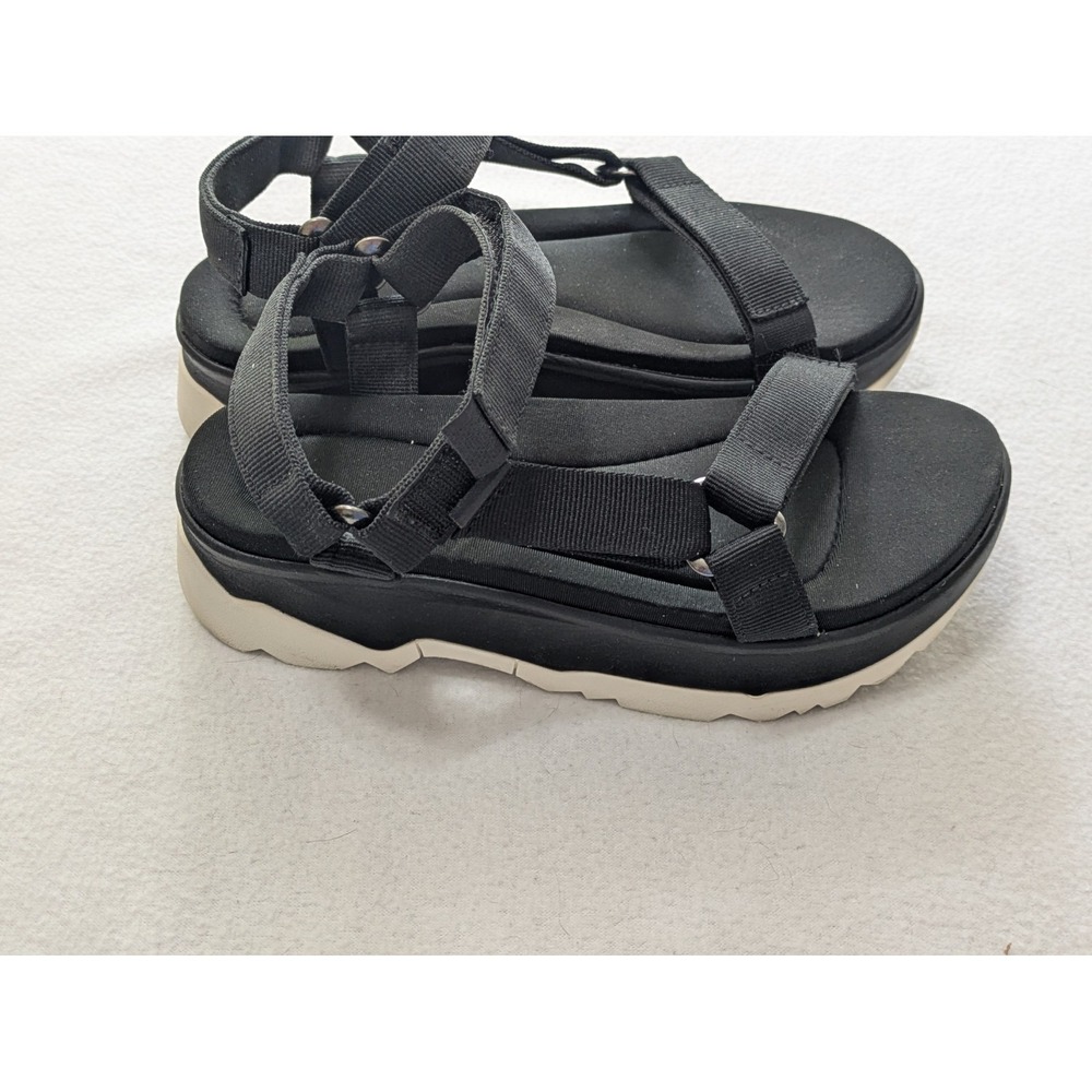 Teva Sandals Womens 7 Black Jadito Universal Platform Foam Beach Hiking - Picture 5 of 10